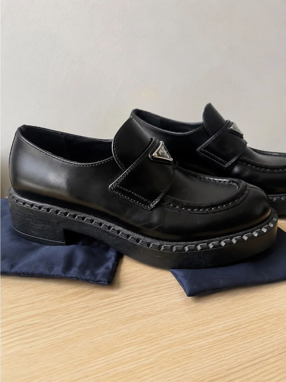 Prada sleek black